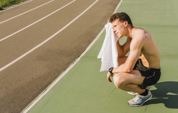 Suor excessivo durante a corrida. Veja como evitá-lo!